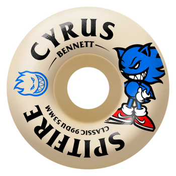 Kółka SPITFIRE F4 99D Cyrus Bennett Burn Squad Classic /Natural