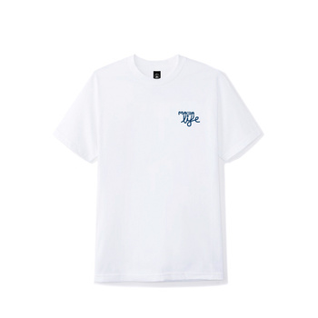 Koszulka MACBA LIFE Skull /White/Yellow