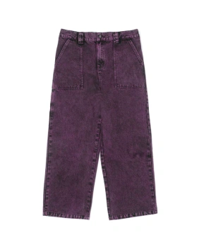 Spodnie POETIC COLLECTIVE Painter Purple Acid Wash Denim @PC-PAPA-PAD