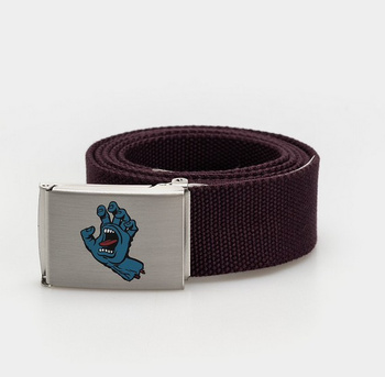 Pasek SANTA CRUZ Screaming Mini Hand /Dark Cherry