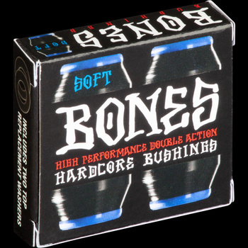 Gumki BONES Hardcore Bushings Soft Black/Blue