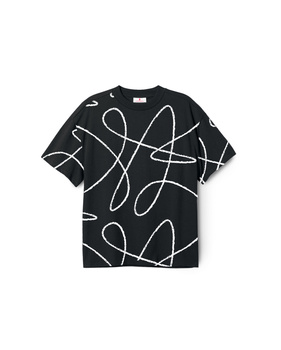 Koszulka POETIC COLLECTIVE Doodle Pattern /Black @PC-TS-DPAT-BLK