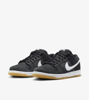 Buty NIKE SB Dunk Low Pro Aa Black/White Black Gum Light Brown @CD2563-006