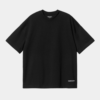 Koszulka CARHARTT WIP Link Script / Black/White @I031373-0D2XX