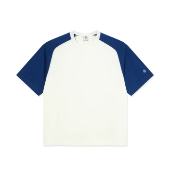 Koszulka POLAR Doe Tee / Ivory/Ultramarine @PSC-W25-11