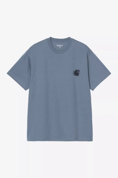 Koszulka CARHARTT WIP C Logo Archive /Angelite @I035439-33DXX