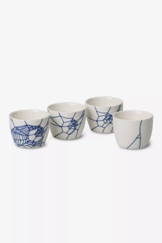 Zestaw filiżanek CARHARTT WIP Theory and Practice Soba Cup Set / White/Blue @I035848-0IYXX