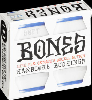 Gumki BONES Hardcore Bushings Soft White/Blue