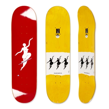 Deck POLAR Team Model No Complies /Red @PSC-SP25-99