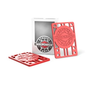 Podkładki INDEPENDENT Genuine Risers Pk2 /Red