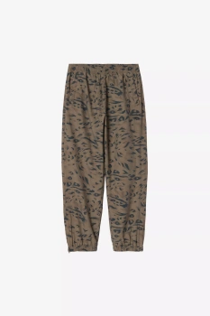 Spodnie CARHARTT WIP Travon Duck Feather Print Cypress/Black @I036802-3TDXX