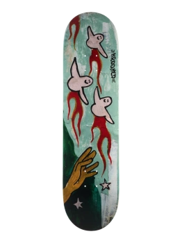 Deck KROOKED Team Firebirds /Green