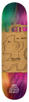 Deck KROOKED Knox Toms Brain /Green/Brown/Red