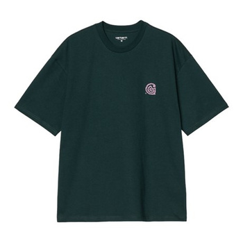 Koszulka CARHARTT WIP Helix Deep Lagoon @I035194-0AUXX