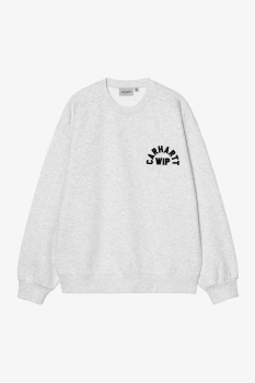 Bluza CARHARTT WIP Arch Script  Ash Heather/Dark Navy/Stone Washed @I037266-11T06