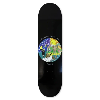 Deck SKATEBOARD_CAFE'SP26 M Great_Place /Black