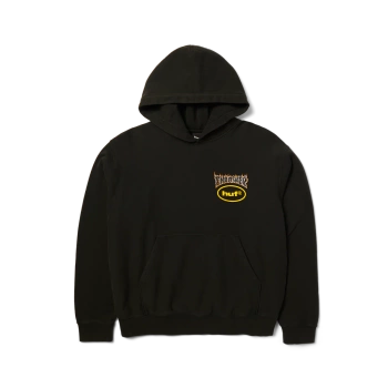 Bluza HUF X Thrasher Meltdown Heavyweight HD /Washed Black @PF00827-WABLK