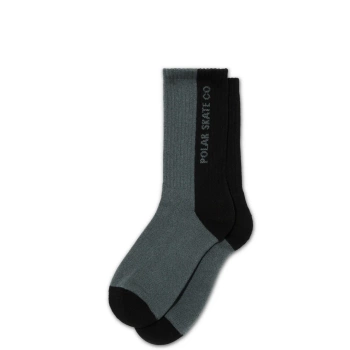 Skarpetki POLAR Rib 50/50 / Black @PSC-F25-68