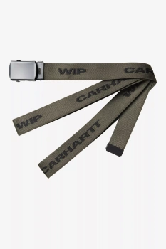 Pasek CARHARTT WIP Chapter Script Cypress @I037074-63XX
