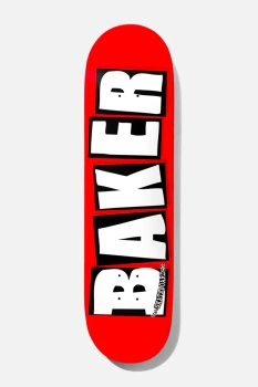 Deck BAKER Brand Logo /Red/Black/White