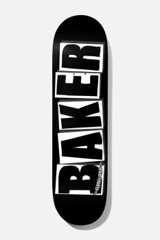 Deck BAKER'SP23 M Brand_Logo /Black/White