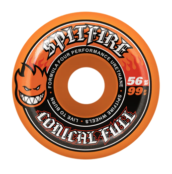 Kółka SPITFIRE F4 99D Team Color Pack F4 99 Conical Full /Orange
