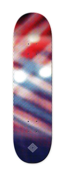 Deck THE NATIONAL SKATEBOARD CO Luminous Ht / Red