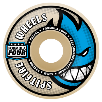 Kółka SPITFIRE'SP24 M Formula_Four_99_Duro_Radials /Blue/White
