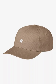 Czapka CARHARTT WIP Madison Logo /Leather/White @I023750-1Q5XX