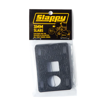 Podkładki SLAPPY 3mm Low Risers Black