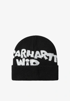 Czapka zimowa CARHARTT WIP Cut Out /Black/White @I037305-0D2XX