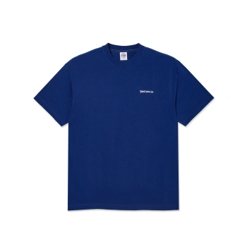 Koszulka POLAR Contrast Doodle Ultramarine/White