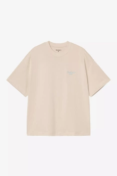 Koszulka CARHARTT WIP Signature Script / Fleur De Sel/Citadel @I033828-38QXX