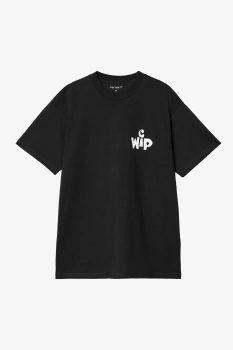 Koszulka CARHARTT WIP Cutout Black @I037221-89XX
