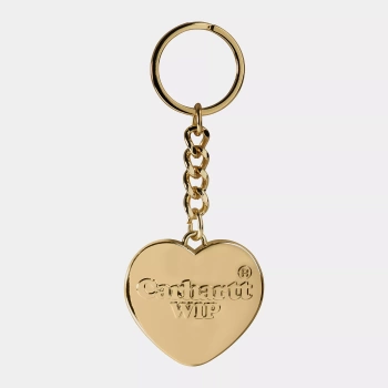 Brelok CARHARTT WIP Heart Keychain / Gold @I034903-3KXX