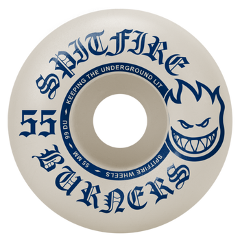 Kółka SPITFIRE 99D Burners White/Blue