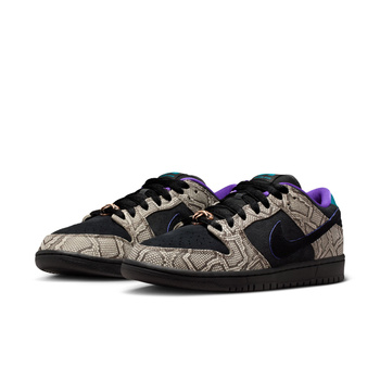 Buty NIKE SB Dunk Low Pro ''Dashawn Jordan'' / String /Black Bright Spruce Fierce Purple @IB6208-200