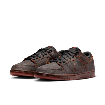 Buty NIKE SB Dunk Low Pro Prm "Krampus" /Dk Smoke Grey/Campfire Orange Black @HV1668-001