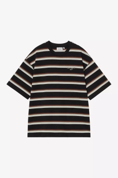 Koszulka CARHARTT WIP Holm / Holm Stripe/Black @I035302-37DXX