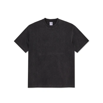 Koszulka POLAR Contrast Stroke Logo Silver Black/Black