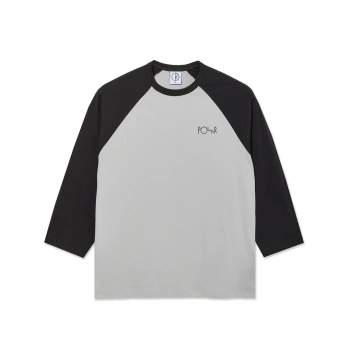 Koszulka POLAR 3/4 Sleeve Black/Silver
