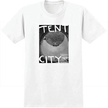 Koszulka ANTIHERO Tent City /White W/Photo Print