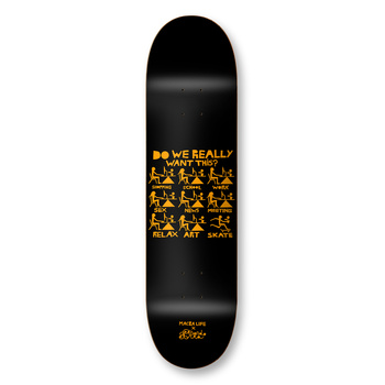 Deck MACBA LIFE Really / Black/Yellow
