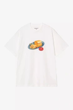 Koszulka CARHARTT WIP Fromage /White @I037239-02XX