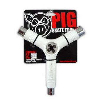 Klucz PIG Skate Tool White