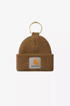 Brelok CARHARTT WIP Mini Watch Hat Keychain /Hamilton Brown @I036420-HZXX