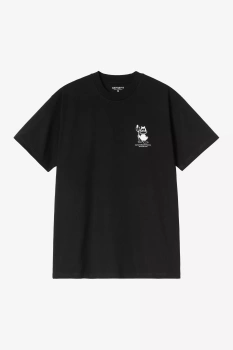 Koszulka CARHARTT WIP Bumper Car Black @I036888-89XX