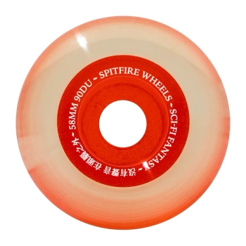 Kółka SPITFIRE 90D Sapphire Sci Fi Orange