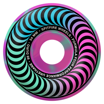 Kółka SPITFIRE F4 99D Classic Pink/Teal