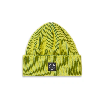 Czapka zimowa POLAR Lines Merino Chartreuse/Army Green